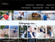 Tablet Screenshot of fotografiaslubna.pruszkow.pl